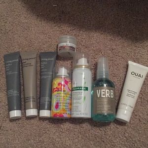 Ouai, living proof, Amika, badlands, klorane, verb
